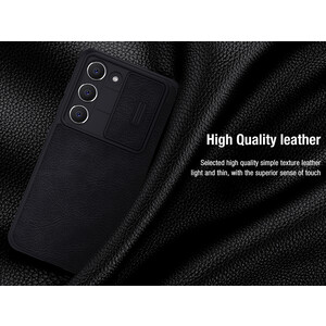 کیف محافظ سامسونگ گلکسی اس 23 نیلکین Nillkin Samsung Galaxy S23 Qin Pro leather case