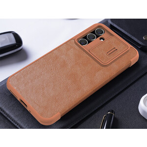 کیفیت قاب محافظ سامسونگ A54 5G نیلکین Nillkin Qin Pro Series Leather case for Samsung Galaxy A54 5G