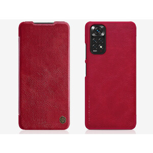 قاب کتابی گوشی شیائومی ردمی نوت 11 نیلکین Nillkin Qin Series Leather case Xiaomi Redmi Note 11 (Global, 4G)