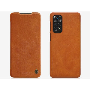 قاب کتابی گوشی شیائومی ردمی نوت 11 نیلکین Nillkin Qin Series Leather case Xiaomi Redmi Note 11 (Global, 4G)