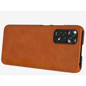 قاب کتابی گوشی شیائومی ردمی نوت 11 نیلکین Nillkin Qin Series Leather case Xiaomi Redmi Note 11 (Global, 4G)