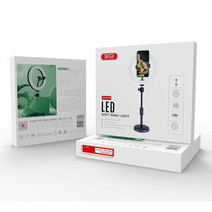 قیمت رینگ لایت 8 اینچی و هولدر موبایل ایکس او