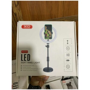 فروش رینگ لایت 8 اینچی و هولدر موبایل ایکس او