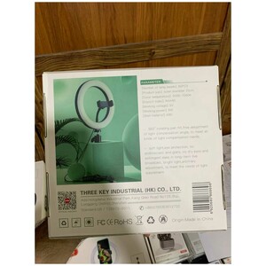 خرید رینگ لایت 8 اینچی و هولدر موبایل ایکس او