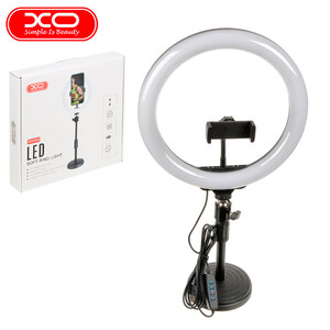 فروش رینگ لایت 8 اینچی و هولدر موبایل ایکس او