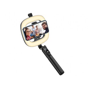 رینگ‌لایت سه‌پایه‌دار موبایل هوکو hoco Show full Fill Light Live Broadcast Holder LV03 Plus