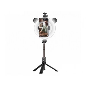 رینگ‌لایت سه‌پایه‌دار موبایل ارلدام Earldom bluetooth selfie stick selfie ET-ZP22