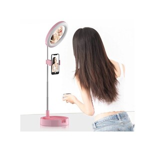 رینگ لایت رومیزی مخصوص آرایش توتو Totu Live Makeup Multipurpose Desk Lamp G3 مناسب ارایش
