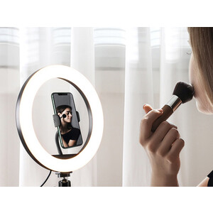رینگ لایت 10 اینچی رومیزی به همراه سه پایه جویروم Joyroom JR-ZS229 Mini Desktop Ring Light