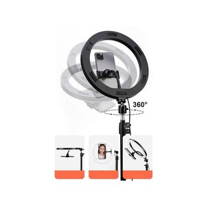 سه پایه ال ای دی دار موبایل راک Rock RPH0947 Selfie Ring Light