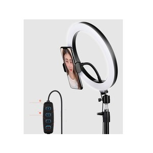 سه پایه ال ای دی دار موبایل راک Rock RPH0947 Selfie Ring Light