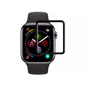 محافظ صفحه نمایش اپل واچ 44 میلی متری تمام چسب ترتل Turtle Brand Screen Guard iWatch 44mm 3D Glass