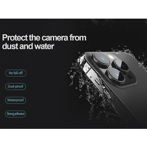 بهترین محافظ لنز آیفون 15 پرو و پرو مکس نیلکین Nillkin Apple iPhone15 Pro/15 Pro max CLRFilm Camera Tempered Glass