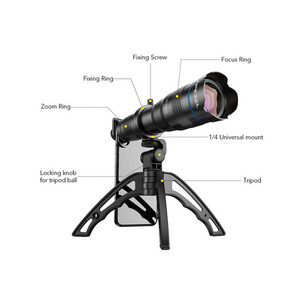 قیمت لنز تله زوم 36 برابر اپکس Apexel 36X  JS36X