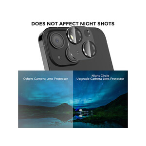 محافظ لنز فلزی مناسب برای آیفون 13 و آیفون 13 مینی      AhaStyle WG62-1 Camera Lens Protector Metal camera frame for iPhone 13