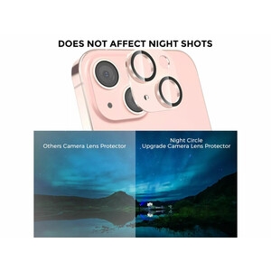 محافظ لنز فلزی آها استایل  مناسب برای آیفون 13 و آیفون 13 مینی      AhaStyle WG62-1 Camera Lens Protector Metal camera frame for iPhone 13