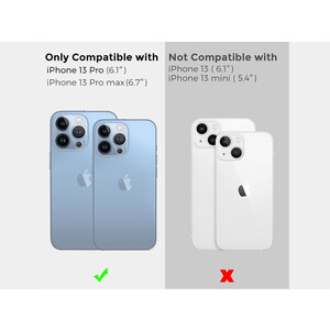 محافظ لنز فلزی آها استایل مناسب برای آیفون 13 پرو و پرو مکس AhaStyle WG62-2 Camera Lens Protector Metal camera cover