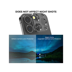 خرید محافظ لنز فلزی آها استایل مناسب برای آیفون 13 پرو و پرو مکس AhaStyle WG62-2 Camera Lens Protector Metal camera cover