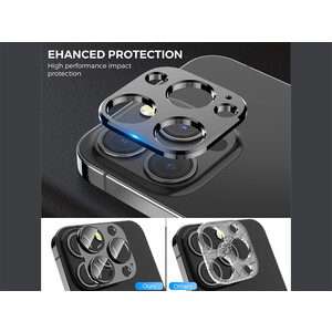 کیفیت محافظ لنز فلزی آها استایل مناسب برای آیفون 13 پرو و پرو مکس AhaStyle WG62-2 Camera Lens Protector Metal camera cover
