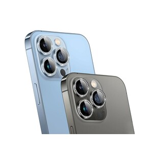 محافظ لنز نگین دار آیفون 13 پرو و 13 پرو مکس گرین Green iphone 13 Pro/13 Pro Max Diamond Camera Lens