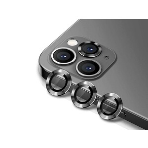 Green Lion Anti-Glare Camera Glass Protector Compatible for iPhone 12 Pro Max (6.7") - Black