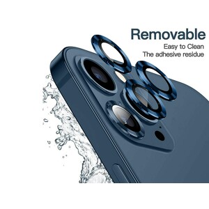 Green Lion Anti-Glare Camera Glass Protector Compatible for iPhone 12 Pro Max (6.7") - Black