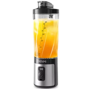 مخلوط کن شارژی و شیکر قابل حمل شش تیغه 600 میلی لیتری ژنمی شیائومی zmgz-j17
