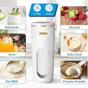 مخلوط کن و شیکر شارژی ام دی اچ ال  MDHL مدل AJ-01 با ظرفیت 340 میلی لیتر