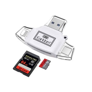 کارت خوان سه سر ارلدام Earldom ET-OT31 Card Reader