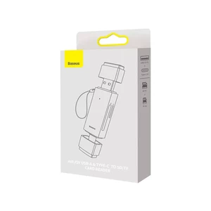 کارت‌خوان یواس‌بی به تایپ‌سی بیسوس Baseus Lite Series SD/TF Card Reader WKQX070601