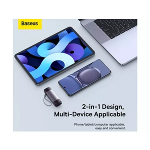کارت‌خوان یواس‌بی به تایپ‌سی بیسوس Baseus Lite Series SD/TF Card Reader WKQX070601