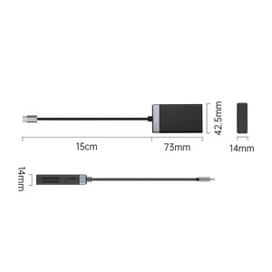 فروش رم ریدر تایپ سی اوریکو Orico CL4T-C3 USB-C to SD Card Reader