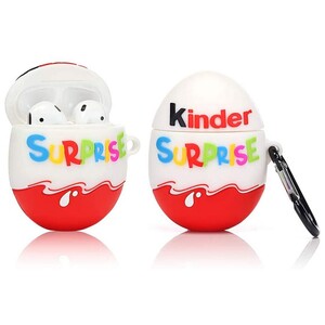 کاور محافظ ایرپاد فانتزی طرح تخم مرغ Egg Silicone Case Apple Airpods