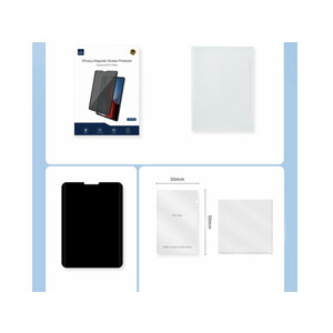 قیمت محافظ صفحه نمایش مغناطیسی پرایویسی آیپد 10.2 و 10.5 اینچ ویوو WiWU iprivacy magnetic paper like screen film for ipad/ 10.2 & 10.5 inch