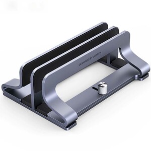 استند عمودی و نظم‌دهنده آلومینیومی دو شیارلپ‌تاپ و تبلت یوگرین LP258