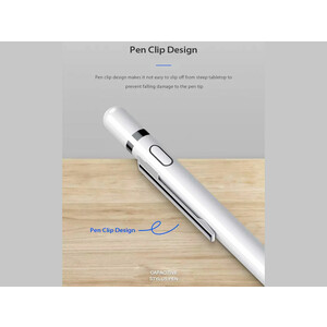 قلم لمسی یوسامز Usams US-ZB057 Touch Screen Stylus Pen (With Pen Clip)