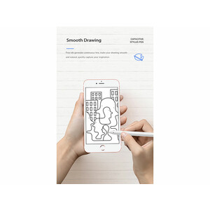 قلم نوری یوسامز مناسب برای آیپد USAMS US-ZB057 Active Touch Screen Capacitive Stylus Pen