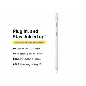 قلم لمسی آیپد بیسوس Baseus BS-PS029 Smooth Writing 2 Plug in Type Charging P80015806211