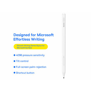 قلم لمسی مایکروسافت بیسوس (نسخه فعال) Baseus SXBC070002 Microsoft Smooth Capacitive Writing Stylus