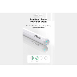 قلم لمسی مغناطیسی آیپد یوسامز Usams US-ZB254 Magnetic Charging Active Touch Capacitive Stylus Pen