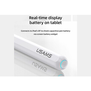قلم لمسی مغناطیسی آیپد یوسامز Usams US-ZB254 Magnetic Charging Active Touch Capacitive Stylus Pen