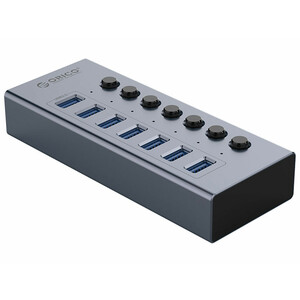 هاب 7 پورت یو اس بی فلزی اوریکو ORICO BT2U3-7AB Multi-port Hub