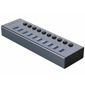 هاب 10 پورت یو اس بی فلزی اوریکو ORICO BT2U3-10AB Multi-port Hub