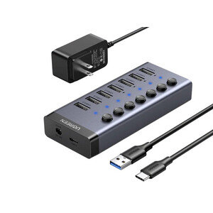 هاب 7 پورت USB 3.0 یوگرین Ugreen CM481 30778 7 Ports USB 3.0