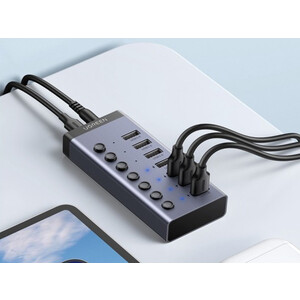 هاب 7 پورت USB 3.0 یوگرین Ugreen CM481 30778 7 Ports USB 3.0