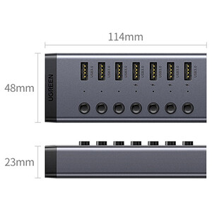 هاب 7 پورت USB 3.0 یوگرین Ugreen CM481 30778 7 Ports USB 3.0