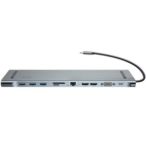 هاب آداپتور تایپ سی چند کاره بیسوس Baseus Enjoyment Type-C 11in1 Hub Adapter