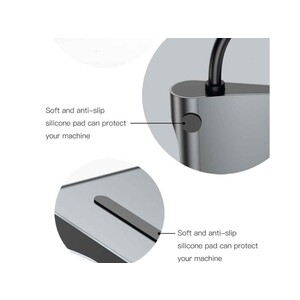 هاب آداپتور تایپ سی چند کاره بیسوس Baseus Enjoyment Type-C 11in1 Hub Adapter دارای کیفیت ساخت بالا