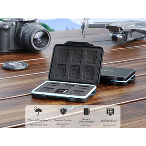کیف و محفظه ضد آب و ضد ضربه محافظ رم و حافظه اوریکو ORICO PHCD Storage Case