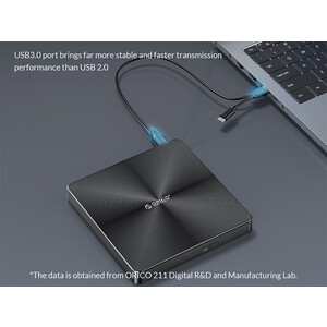 خرید دی وی دی رایتر اکسترنال اوریکو با ظرفیت 2 مگابایت ORICO-ORHU3-01 USB3.0 Multifunctional External Recorder